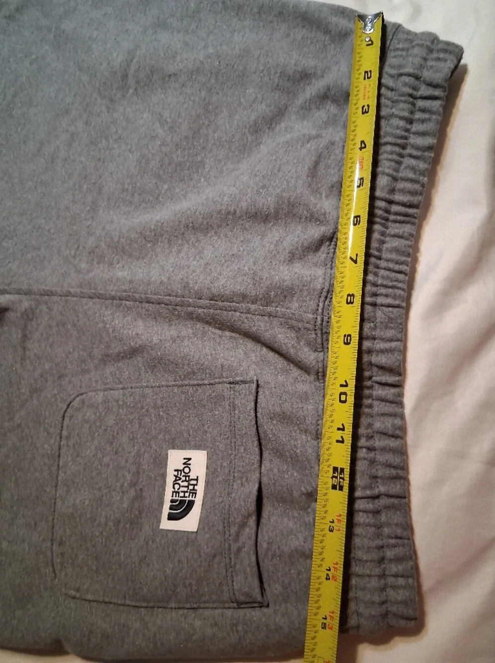 The North Face Heather Gray Cuffed Jogger Sweatpants Men's Fleece Medium